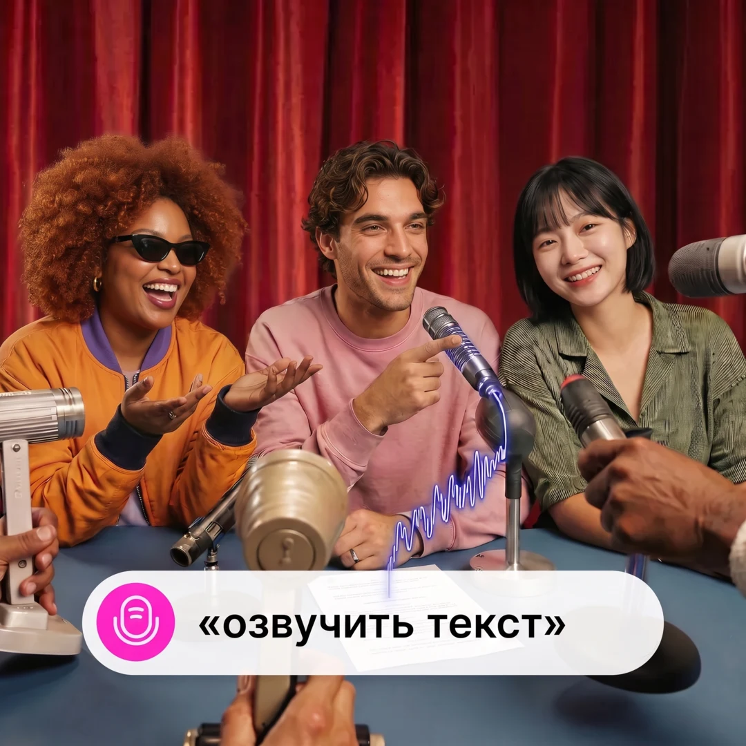 Озвучка текста