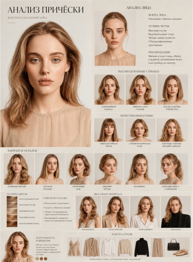 Доска причёсок Vogue