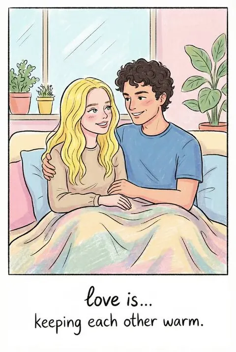 love is… танец в пустой комнате