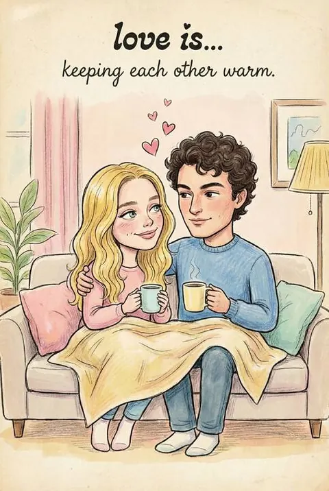 love is… один плед на двоих