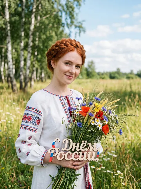 Открытка для девушек