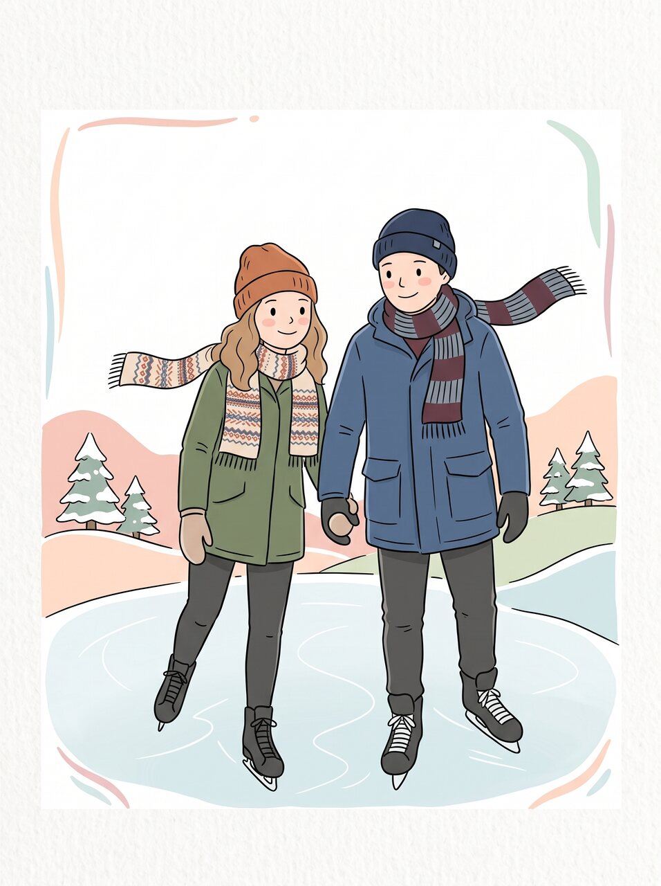 love is… каток вдвоём