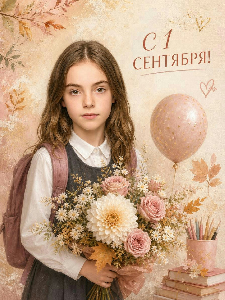 Первое сентября — для девочек