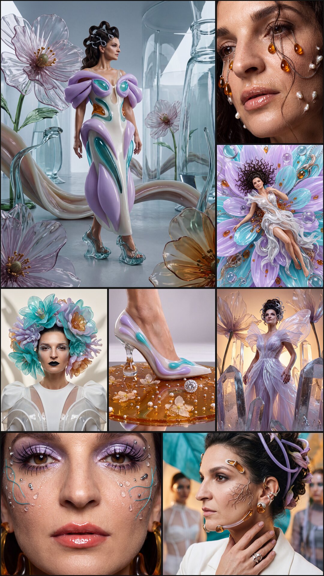 Сюрреалистический fashion-editorial · автор @All222All